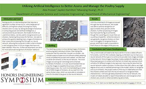 Utilizing Artificial Intelligence to Better Assess and Manage the Poultry Supply