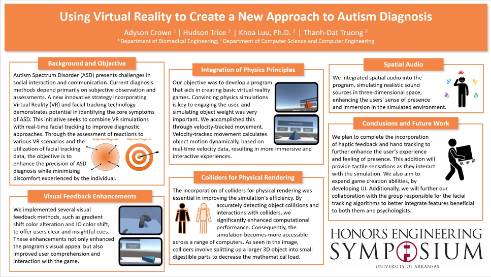 Using Virtual Reality to Create A New Approach to Autism Diagnosis